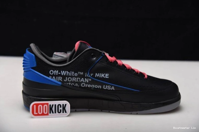 Bmlin Off-White 2 SP Blue Jordan Black DJ4375-004 Low Retro 0702